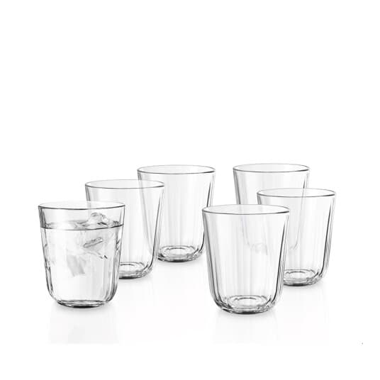 Eva Solo Drikkeglass Facet 27 cl 6-pakk