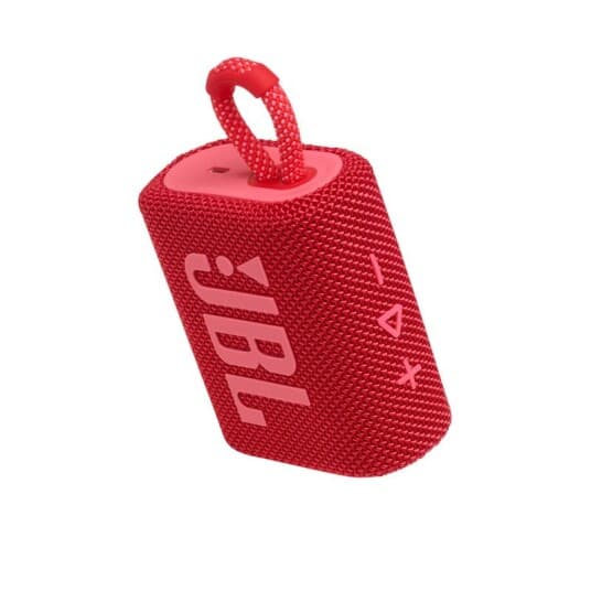 Jbl Go 3 - Høyttaler - For Bærbar Bruk - Trådløs - Bluetooth 5.1 - 4.2 Watt - Rød