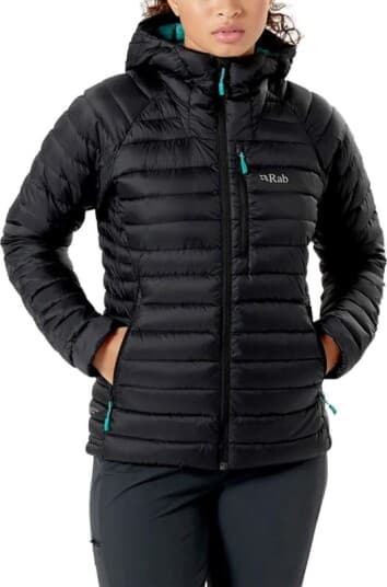 Alpine Microlight Jacket Women-Black-10 (S)