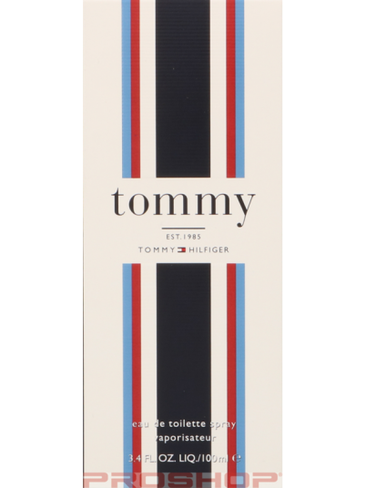 Tommy Hilfiger Tommy, Menn, 100 ml, Flaske uten gjenfyll, Canella, Citron, Tranebær, Lavender, Mint, Canella,Citrus,Cranberry,Lavender,Mint, Spray