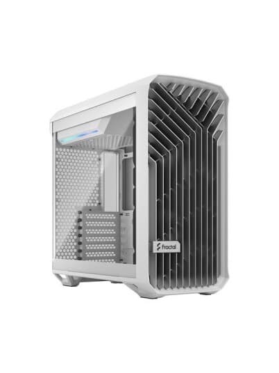 Fractal Design Torrent Compact - Tower - Utvidet Atx (E-Atx) - Ingen Strømforsyning (Atx) - Hvit Tg-Klar Fargetone - Usb/Lyd