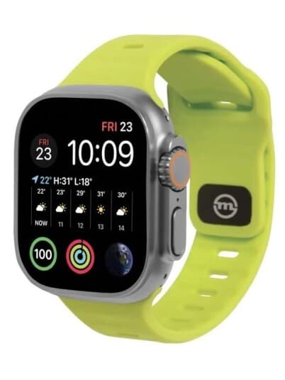 Mobile Origin Mobile Origin Strap, Green Vibe - Apple Watch 49Mm/45Mm/44Mm/42Mm