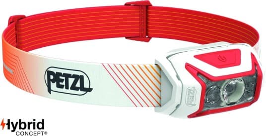 Petzl Actik Core, Hodebåndslommelykt, Rød, Knapper, Ipx4, 1 Lamper, 2 Lm