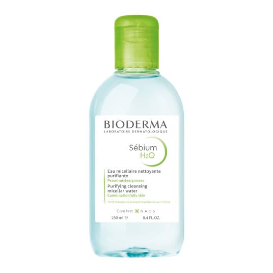 Bioderma Sebium H2o Sminkefjerner For Fet Hud 250Ml