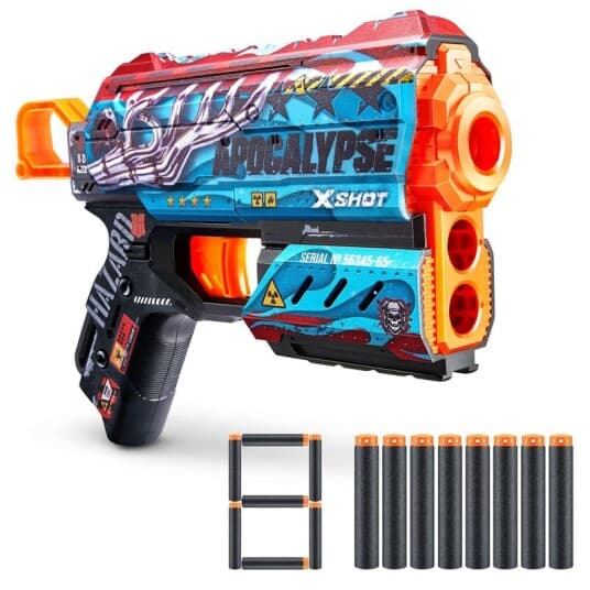 Zuru X-Shot Skins - Flux Apocalypse, Dart Blaster