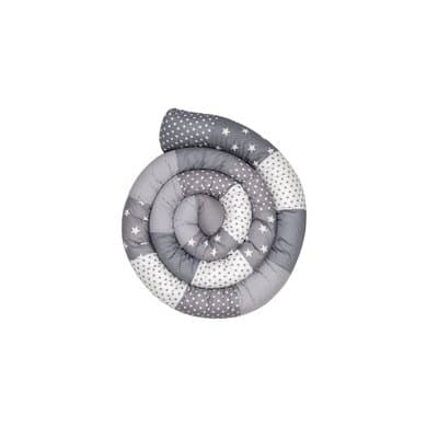 Ullenboom Baby Bed Snake Grey Stars 400 cm