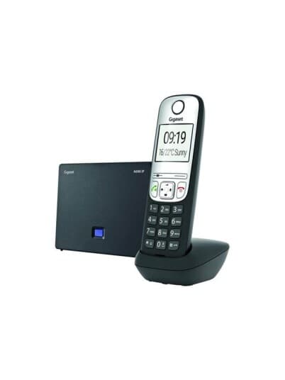 Gigaset A690 Ip - Trådløs Telefon / Voip-Telefon Med Anrops-Id - Dect\Gap - Sip - Svart