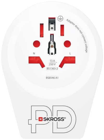 SKROSS World to Europe USB C20PD