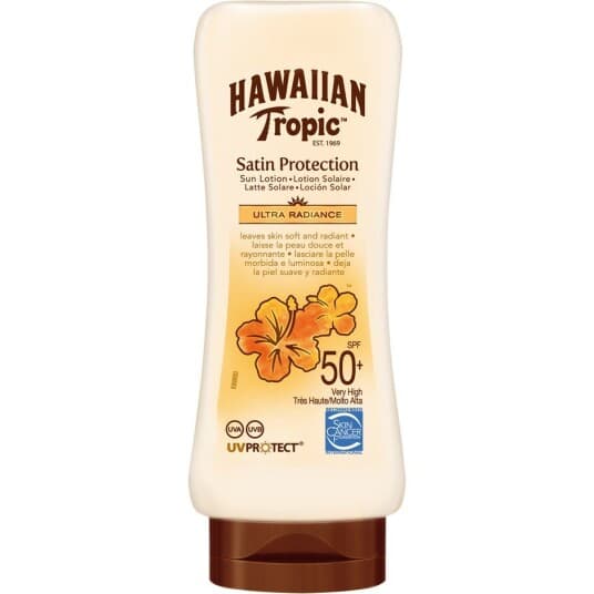 Hawaiian Tropic 5099821001858, Solkremlotion, Kropp, Flaske, Fuktighets Krem, Beskyttelse, Alle Hudtyper, 180 Ml