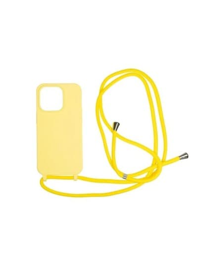 Mobile Origin Lanyard Case - Etui Ze Smyczą, Yellow Do Iphone 14 Pro