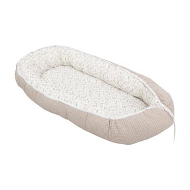 ULLENBOOM Baby Nest & Cocoon vaffelmotiv blomstersand