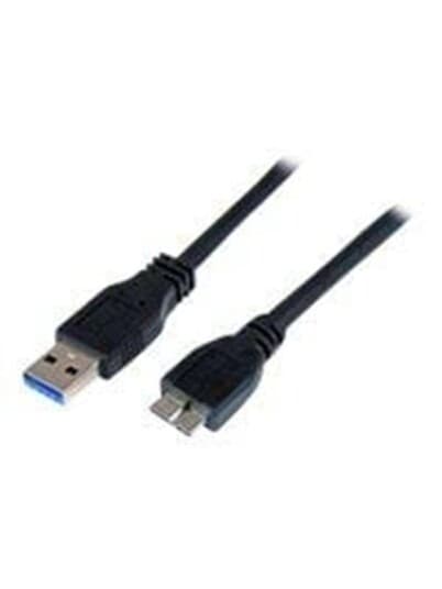 Startech.Com 1M 3 Ft Certified Superspeed Usb 3.0 A To Micro B Cable Cord - Usb 3 Micro B Cable - 1X Usb A (M), 1X Usb Micro B (M) - Black (Usb3caub1m) - Usb-Kabel - Micro-Usb Type B (Hann) Til Usb-Type A (Hann) - Usb 3.0 - 1 M - Svart - For P/N: Dk