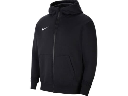 Barnebluse Nike Park 20 Fleece Hettegenser Med Full Glidelås Svart Cw6891 010 (Xs)