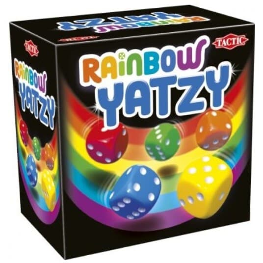 Tactic Rainbow Yatzy Dice Game