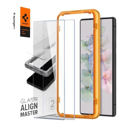 Spigen Glass AlignMaster 2 Pack - clear - Google Pixel 7