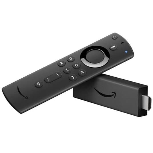 Amazon Fire TV Stick 4K med egne knapper for Prime Video, Prime Music, Netflix og Disney+