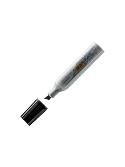 Bic Velleda Ecolutions 1751 - Markør - Ikke-Permanent - For Whiteboard - Svart - 3-5.8 Mm - Med Viskelær