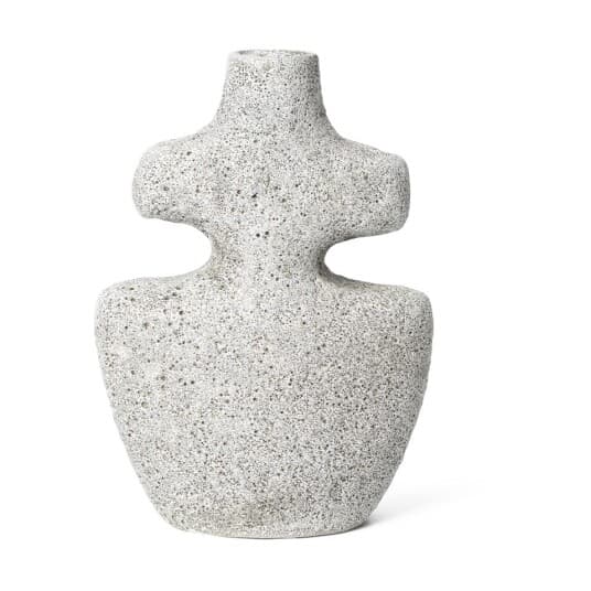 ferm LIVING Yara lysestake medium Grey Pumice