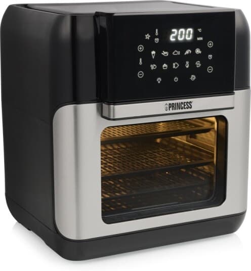 Princess 183032 Airfryer Oven - Farge: Svart Rustfritt Stål