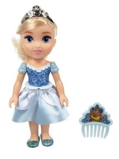 Disney Princess 6 Inch Petite Doll With Comb Cinderella