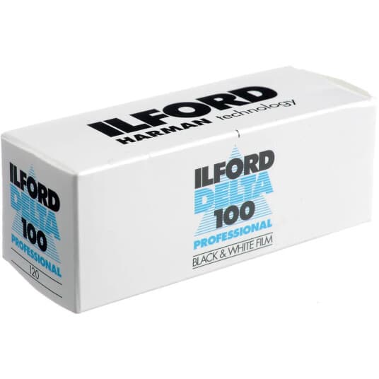 Ilford Delta 100 Professional - Sorter/Hvid Film - 120 (6 Cm) - Iso 100