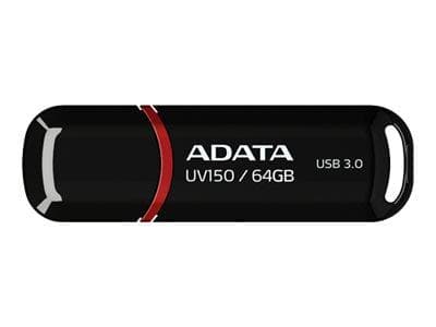 Adata Dashdrive Uv150 - Usb-Flashstasjon - 64 Gb - Usb 3.0 - Rød