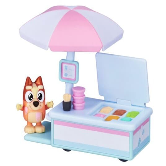 Bluey Ice Cream Cart Playset