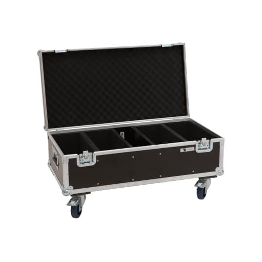 Roadinger Flightcase 4X Audience Blinder 2X100w Mit Rollen (31005184)