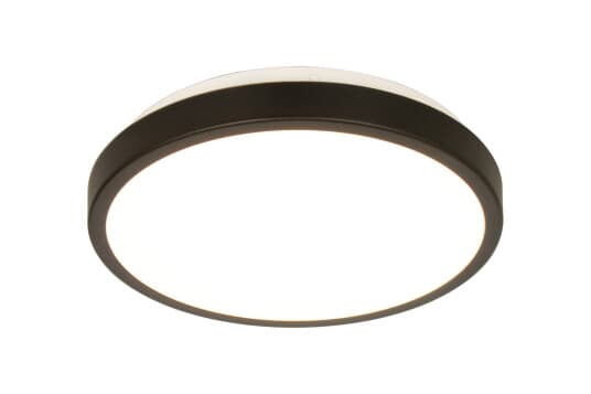 Aneta Lighting ANILLO plafond, svart, 12W LED