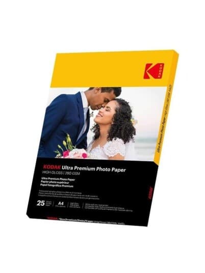 Kodak Glossy Premium Photo Paper -Valokuvapaperi, A4