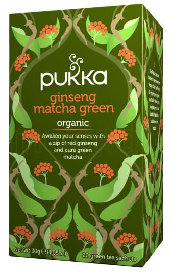 Pukka Pad Pukka Ginseng Matcha Green 20 Poser - Puk5064r4