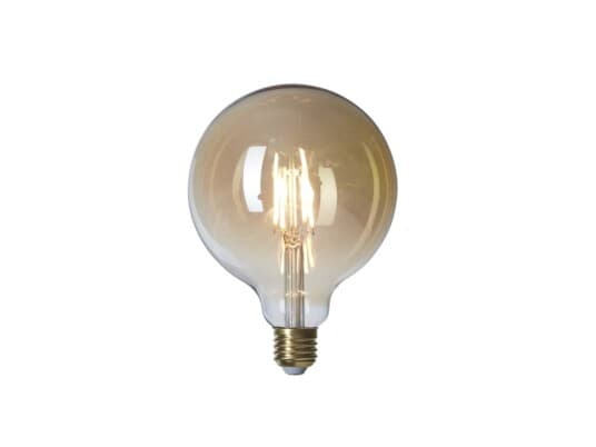 Led 4W Globe Basic Ø125 H170 Gyldent Glas