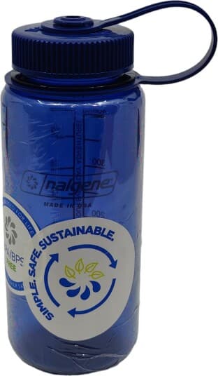 Nalgene wide mouth sustain, Drikkeflaske, 500 ml, Denim 500ml