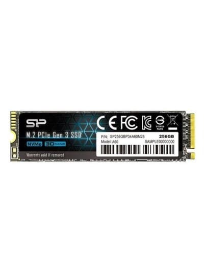 Silicon Power P34a60 - Ssd - 256 Gb - Intern - M.2 2280 - Pcie 3.0 X4 (Nvme)