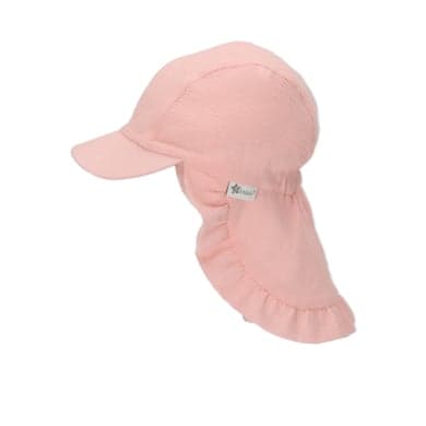 Sterntaler Peaked cap med nakkebeskyttelse myk rosa