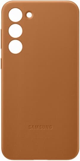 Samsung Galaxy S23 Plus Leather Case Camel