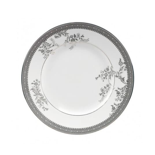 Wedgwood Vera Wang Lace Platinum tallerken Ø 20 cm