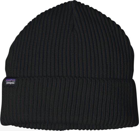 Patagonia Fisherman's Rolled Beanie Black OneSize