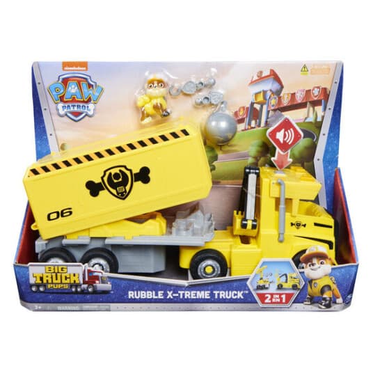 Paw Patrol Big Trucks Rubble Mega Vehicle