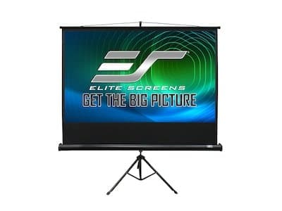 ELITE SCREENS T100UWH 100" (16:9) MAXWHITE BLACK