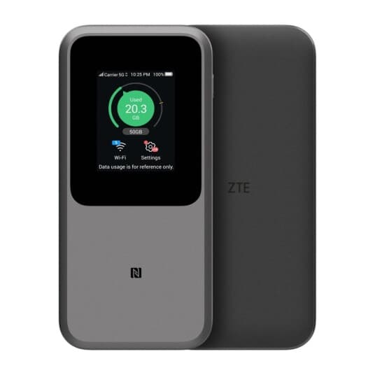 ZTE MU5120 5G Mobile Hotspot - 5G Wi-Fi 6