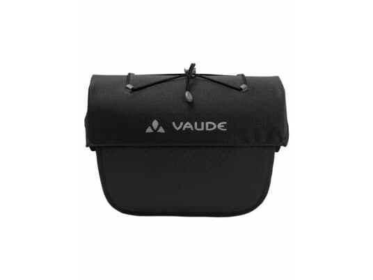 Vaude Aqua Box, Front, Sykkelveske, Polyester, Sort, 6 L, 7 Kg