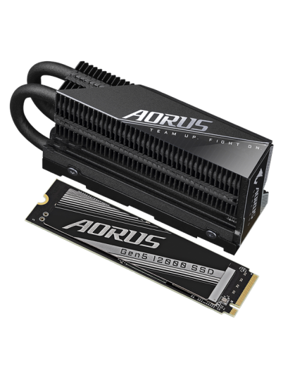 Aorus Gen5 12000 - Ssd - 2 Tb - Intern - M.2 2280 - Pci Express 5.0 X4 (Nvme) - Buffer: 4 Gb - Integrert Kjøle