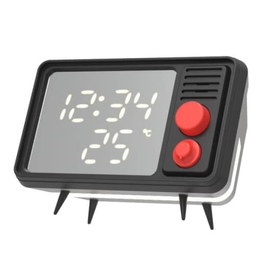 Mob Speaker Alarm Clock With Light