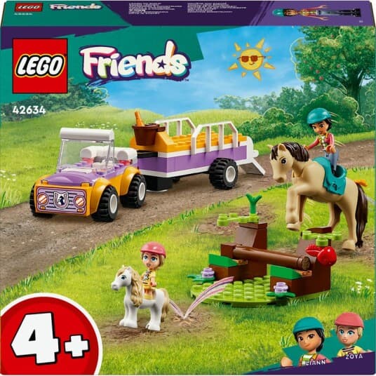 Lego Friends 42634 Heste- Og Ponnihenger