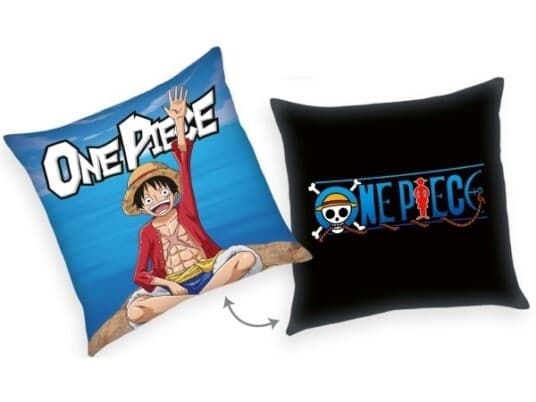 One Piece Pude (Blå / Sort)