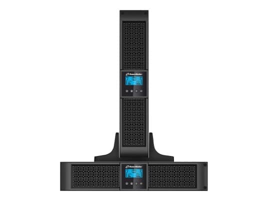 Powerwalker Vi 1000Rt Hid - Ups (Rackmonterbar/Ekstern) - Ac 220/230/240 V - 900 Watt - 1000 Va - 7 Ah - Rs-232, Usb - Utgangskontakter: 8 - 2U - 19" - Svart