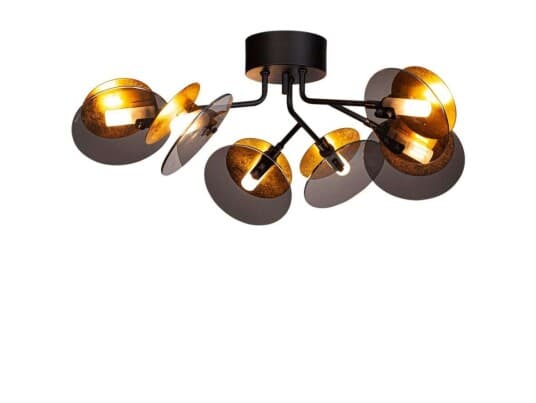 By Rydéns - Turno Taklampe Black/Gold