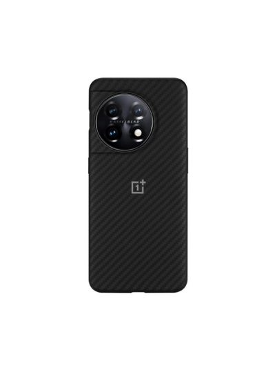 Oneplus - Baksidedeksel For Mobiltelefon - Termoplast-Polyuretan (Tpu), Aramidfiber - Svart - For Oneplus 11, 11 5G