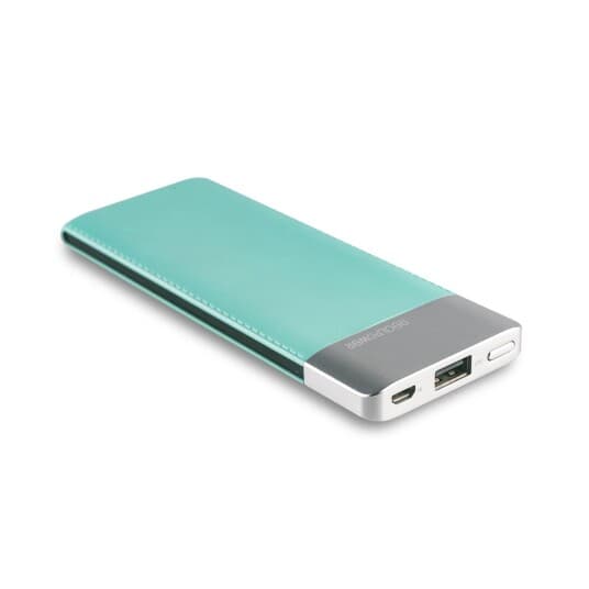 Realpower Pb-5500 Fashion, 5500 Mah, Lithium Polymer (Lipo), Blå